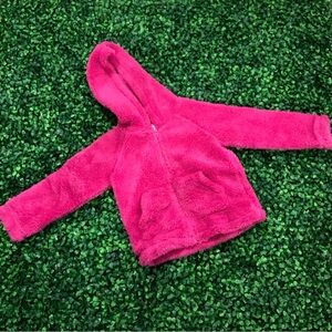 The Children's Place Vibrant Pink Fleece Hoodie